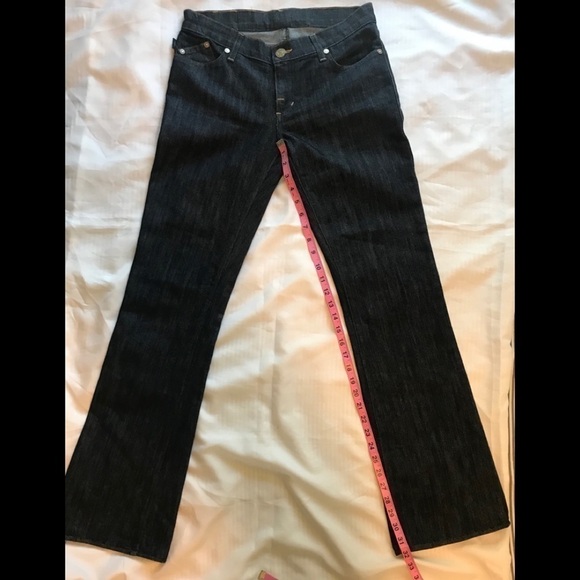 *NWOT Rock & Republic  boot cut dark washed  jeans . Size 28 - Picture 7 of 14